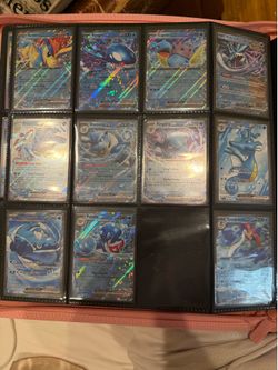 A lot of Pokemon cards