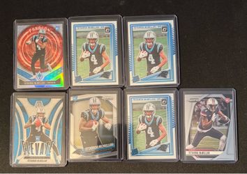 Tetairoa McMillan RC lot of 7