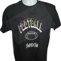Customized Black Football 🏈 T-shirt