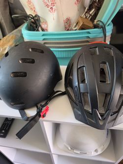2 helmets