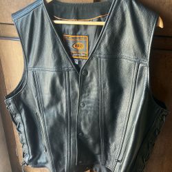Classic Leather Gear Vest 
