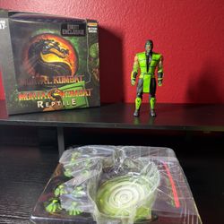 storm collectibles mortal kombat reptile event exclusive (translucent arms)