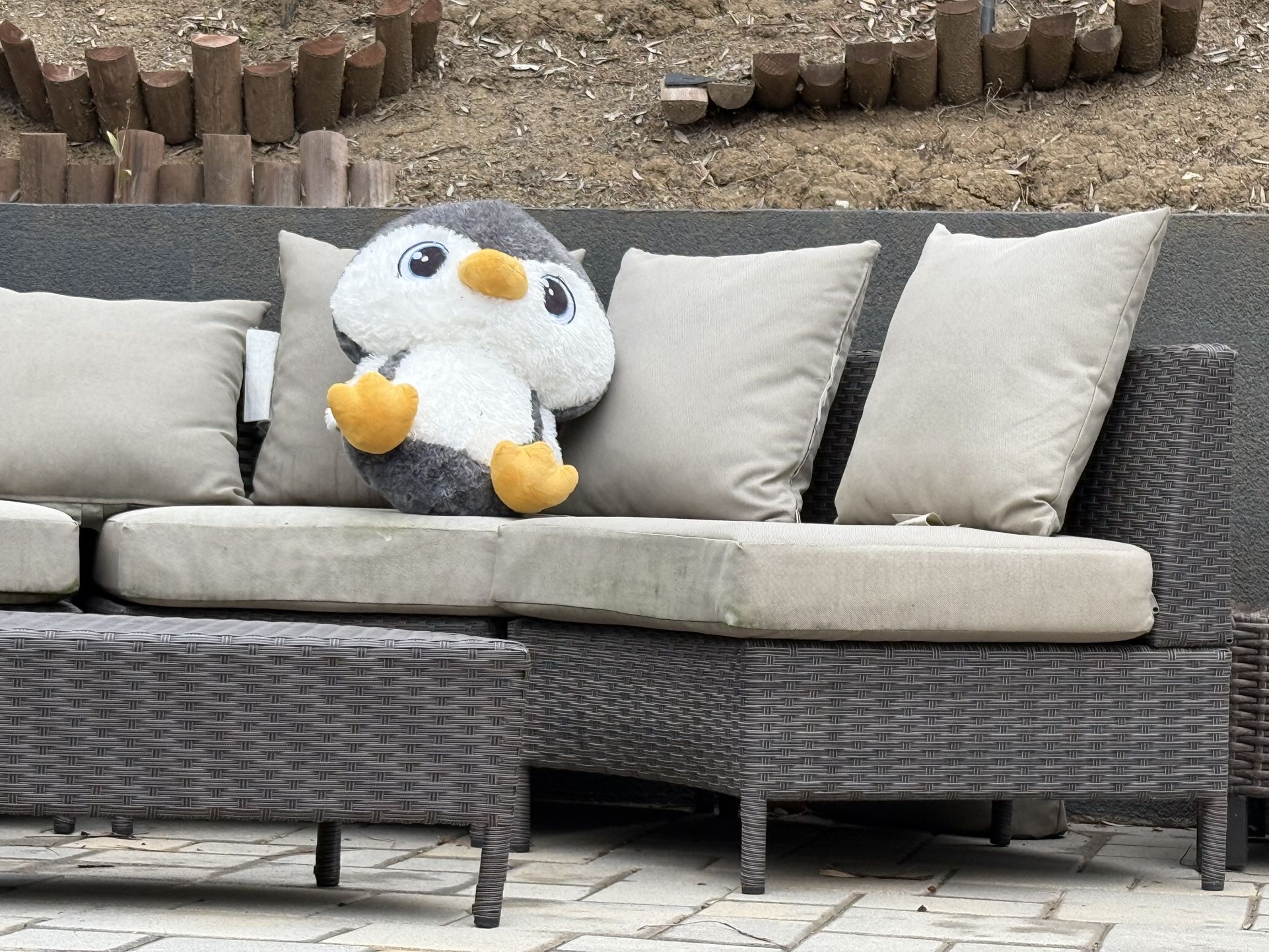Outdoor Waterproof Half Circle Shap Sofa