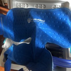 Cold Ice Machine Therapy System , Knee/Joint Pad, Cooling Reservoir and Quiet Bump, for Post-Surgery and Post-Trauma Pain Relief