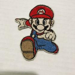 Super Mario Embroidered Patch 