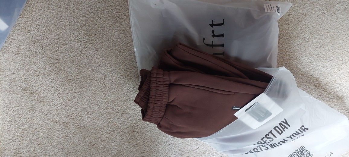 Sweatshirt and Sweatpants.