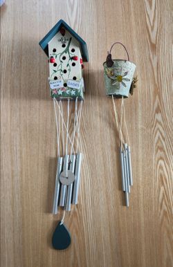 Lot of 2 Mini Wind Chimes
