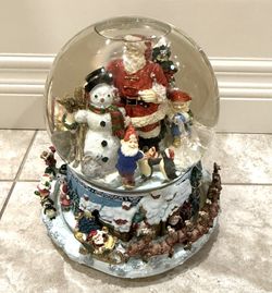 Large Christmas Snow Globe