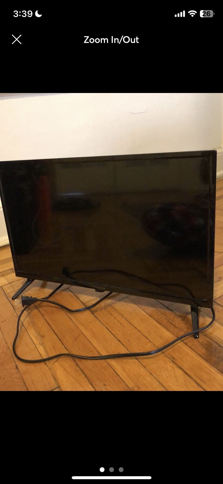 Insignia 24” Class N10 series LED HD TV with remote included