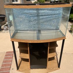 46g Bowfront Aquarium with Stand