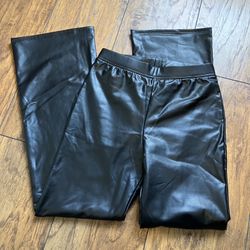 Girls Sz 10 Jumping Beans Leggings, Synthetic Leather Style 