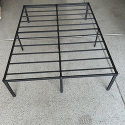 Queen Bed Frame 16in Black