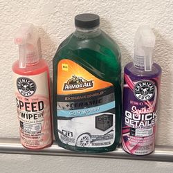 Armor All Ceramic Shampoo & Chemical Guys 