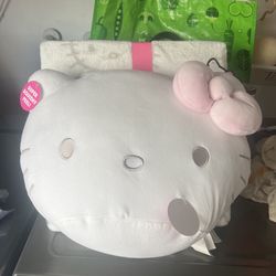 Hello Kitty Pillow And Blanket