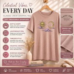 Aéropostale Celestial Graphic Crew Neck Tee