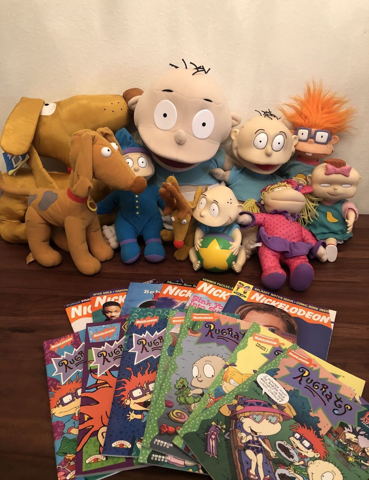 Vintage Late 1990's Rugrats Dolls