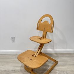 Solid Wood Svan of Sweden Adjustable High Chair