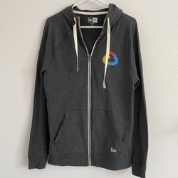 Men's New Era® Tri-Blend Fleece Full-Zip Hoodie M