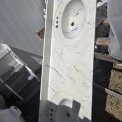 A Vanity Top Double Sink 250 Size 68x21 