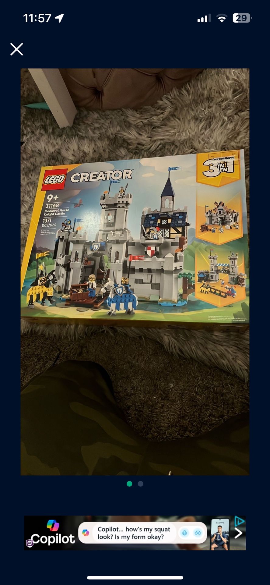 Lego Castle House Knight Set
