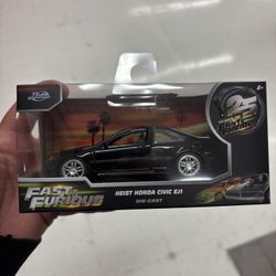 Jada fast and furious heist honda civic Ej1 1:32