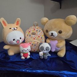 ANIROLLZ & KAWAII PLUSH LOT