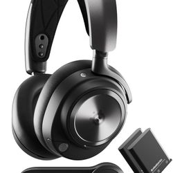 SteelSeries Arctis Nova Pro Wireless Multi-System Gaming Headset - Premium Hi-Fi Drivers - Active Noise Cancellation - Infinity Power System