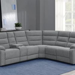 Gray Sectional 