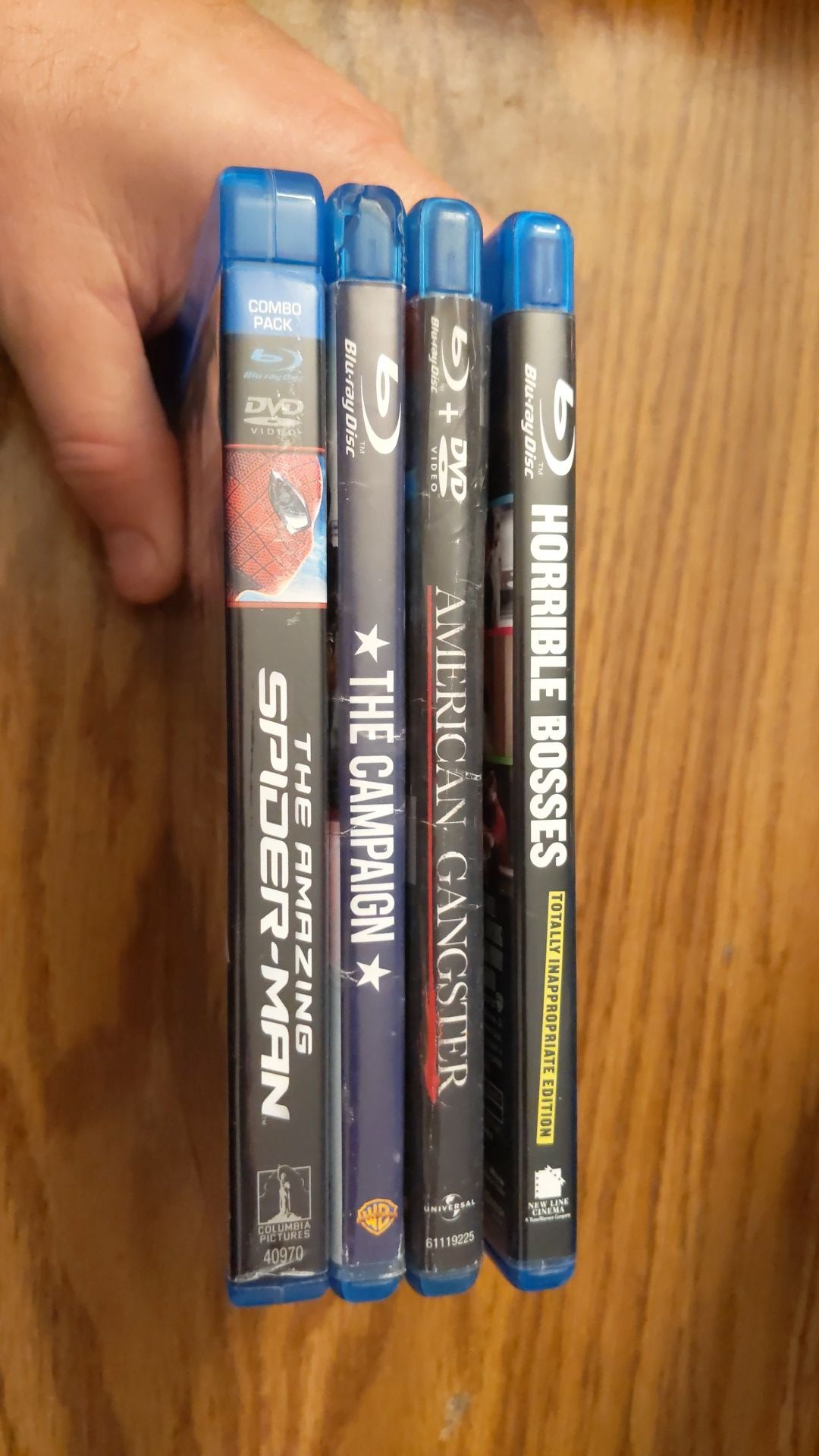 Various blu-ray movies