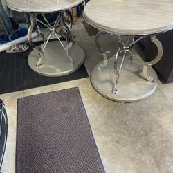 Stone Top End Tables