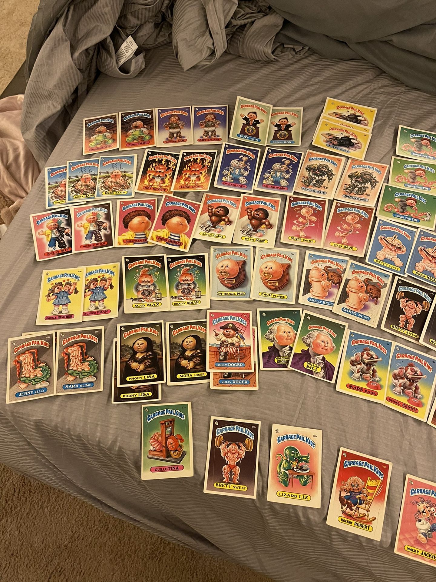 Garbage Pail Kids Card Collection Authentic Original
