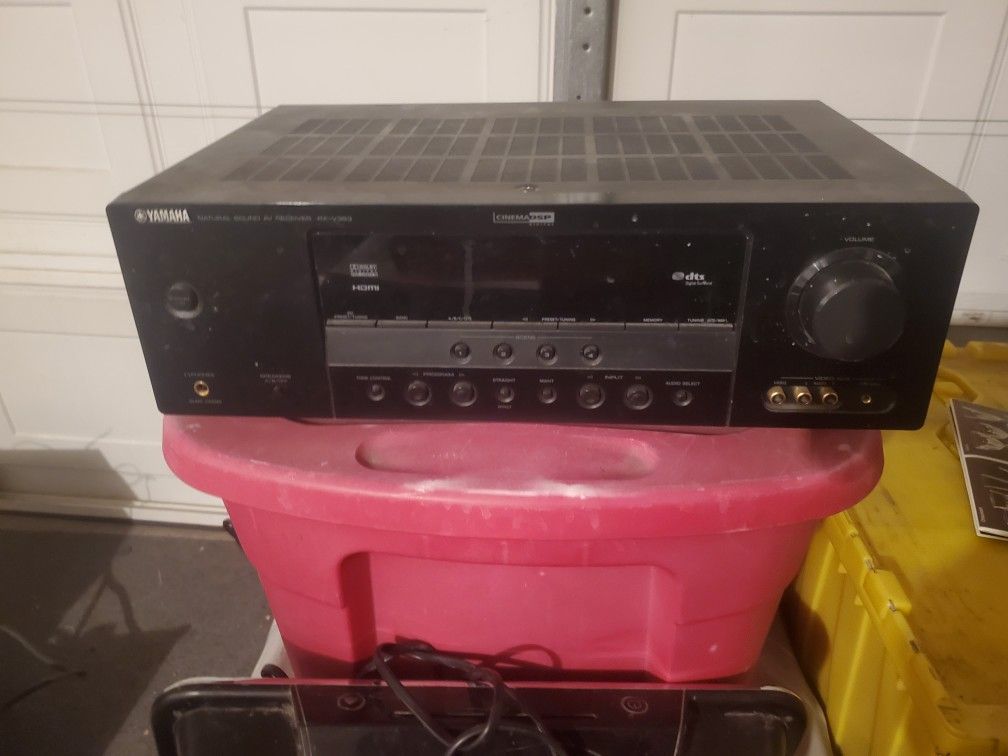 Yamaha Rxv383 Receiver