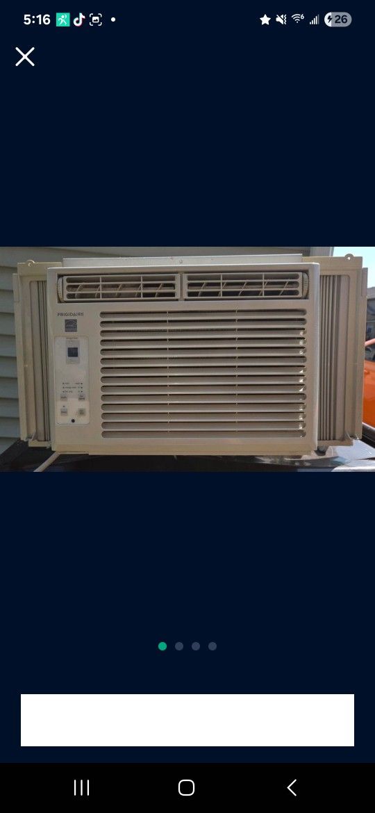 FRIGIDAIRE 5,000 BTU WORKS GREAT COOLS QUICK