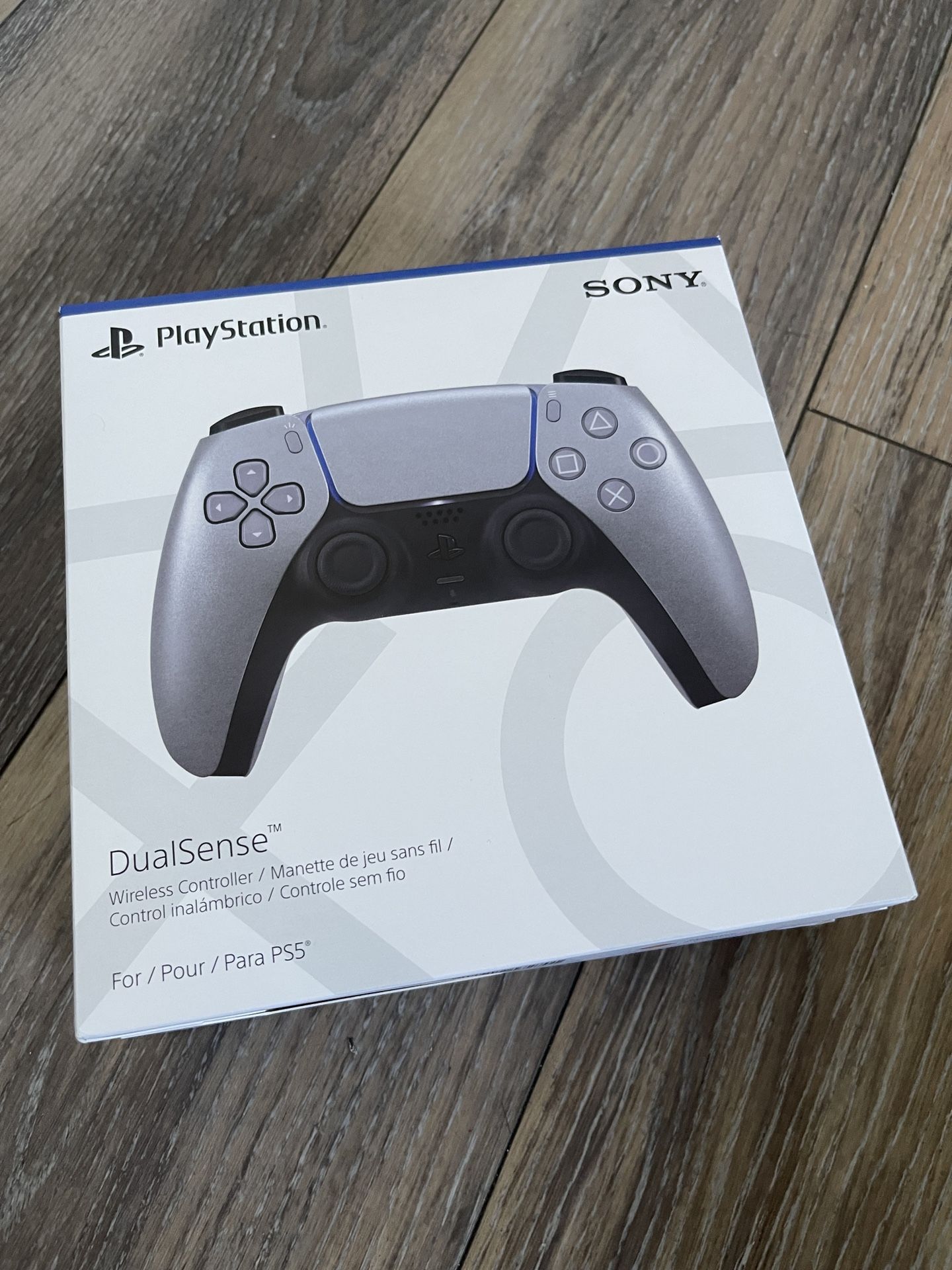 Silver New PS5 Controller PlayStation 5