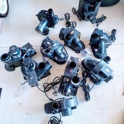 Water heater fan blower.