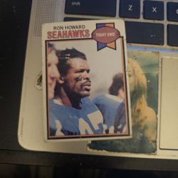 Ron Howard 1979 Topps Football Card
