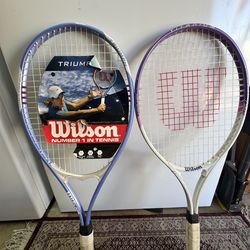 Wilson tennis rackets