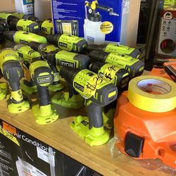 RYOBI ONE+ 18V Cordless 1/2 in. Hammer Drill/Driver (Tool Only) with Handle