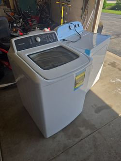 Frigidaire washer Whirlpool dryer