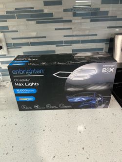 NEW Enbrighten UltraBrite Hex Garage Lights – 16,000 Lumens – Brand New