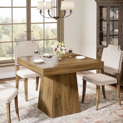 31.5” Farmhouse Dining Table for 2–4 – Small Kitchen / Breakfast Nook Table | Brand New