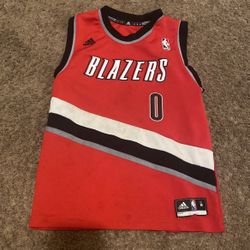 Damian Lilacs Blazers Jersey