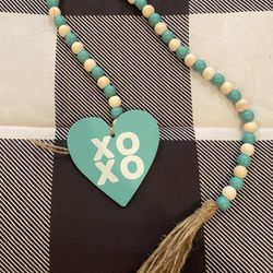Farmhouse / Rustic Decorative Wood Garland 