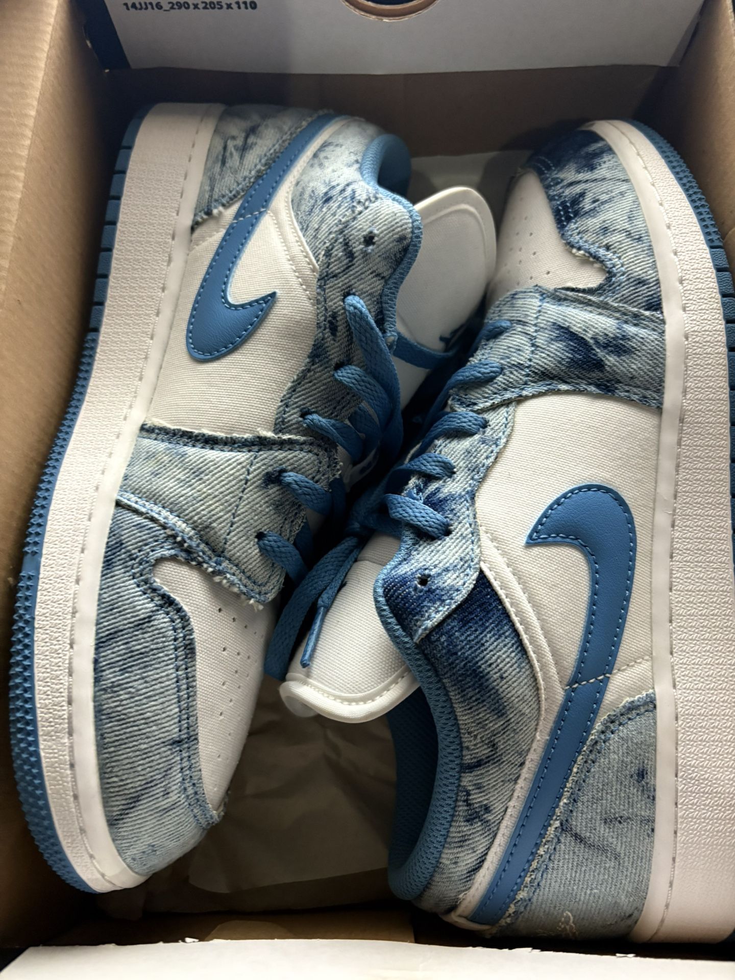 Jordan 1 Low GS ‘Washed Denim’