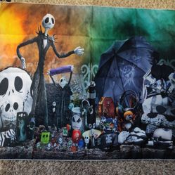 Nightmare Before Christmas Tapestry 36