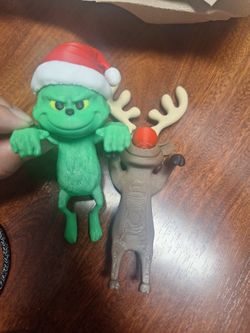 Grinch Or Reeindeer Screen Holder Decorations 