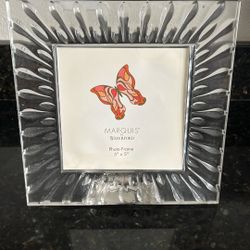 Marquis By Waterford Crystal Picture Frame 5x5