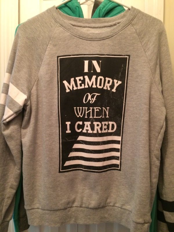 In memory of when I cared (Large)
