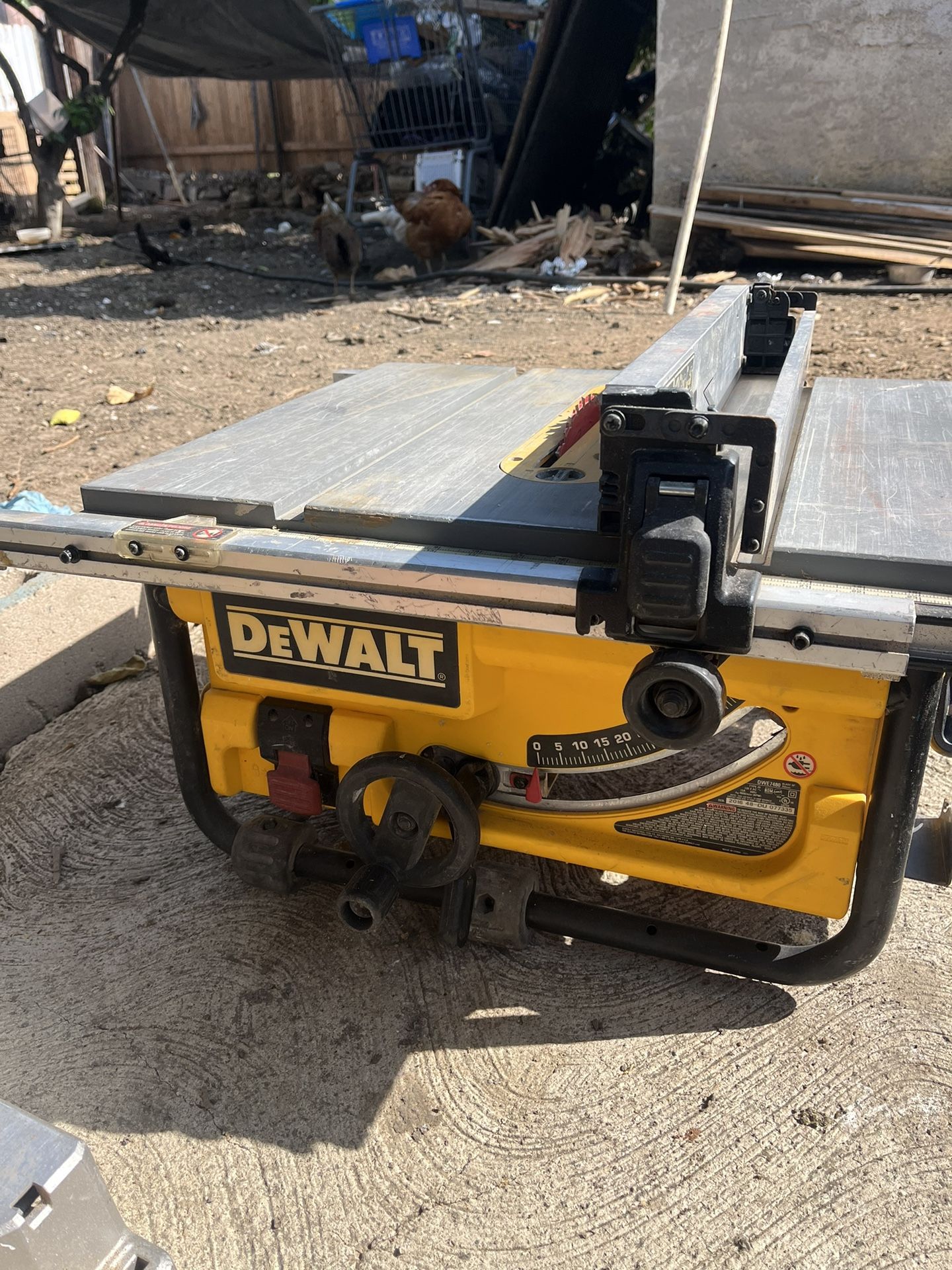 Dewalt 10” Table Saw