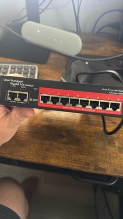 8 Port Gigabit POE Managed Switch